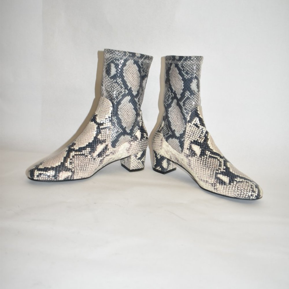 Stuart Weitzman Ernestine Phython Stretch Leather… - image 4